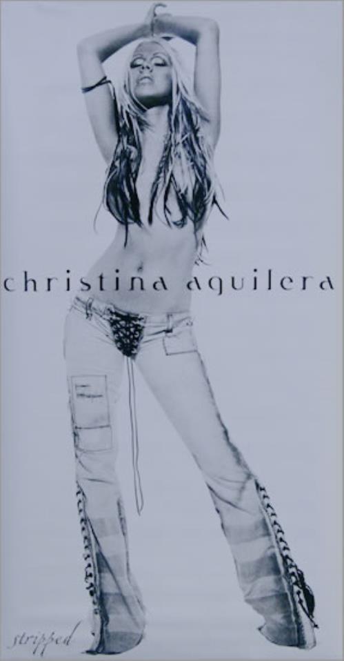 Christina Aguilera Stripped ポスター CHRISTINA AGUILERA Stripped Canvas Poster Bedroom Decoration